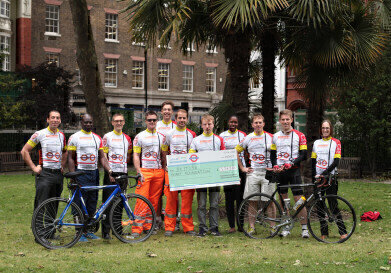 Team Sponsored from the Tottenham Court Road Station Upgrade Project
