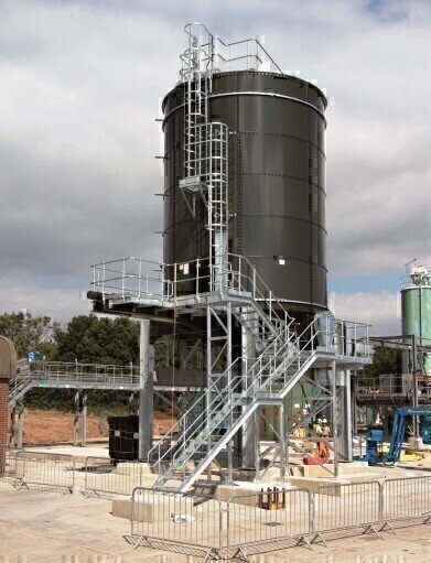 UK Southern Water to Have 2 Sludge Cake Loading Silos Installed
