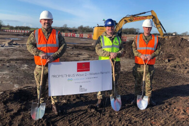 Construction begins on new solar array at Weeton Barracks