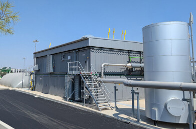 First Biomethane Plant for Landfill Gas Processing